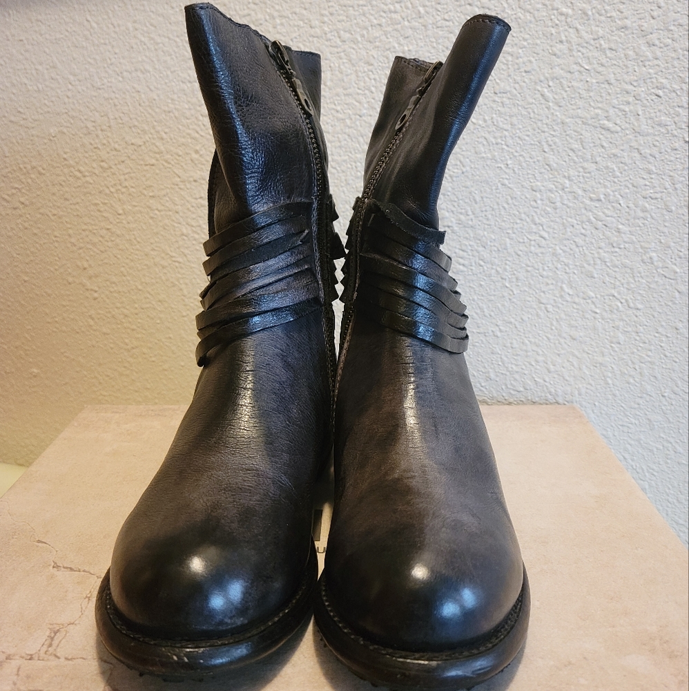 Bed Stü Rampton boots NIB size 6.5. Graphito dip dye.